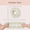 12-Piece Plush Scrunchies Hair Ties for Women
