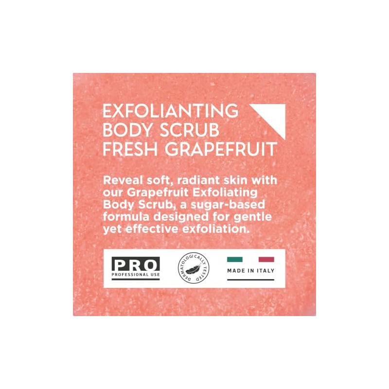 Naturaverde Exfoliante Corporal De Pomelo Fresco Para Vellos Encarnados Y