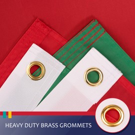 Palestinian Flag 3x5 Feet for Outside - Heavy Duty Nylon, Sewn Stripes, Fade Proof, Longest Lasting - Palestine National Flag 3 X 5 FT with Brass Grommets Party Festival Indoor and Outdoor Decor