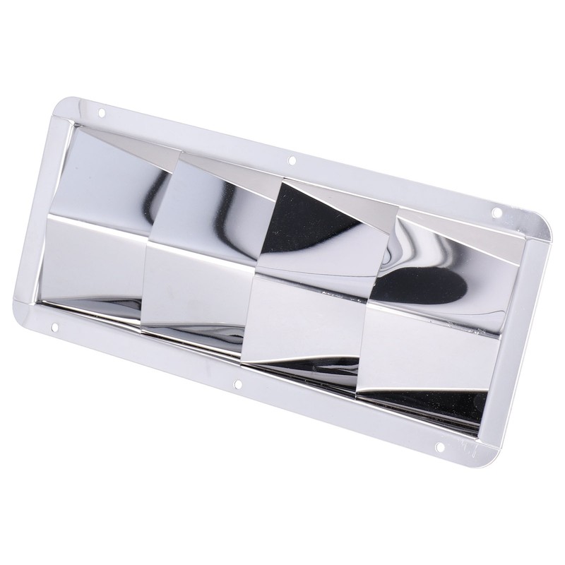 Marine Louver Vent Grille Square 4 Slots Grid Cover Boat
