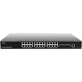 Grandstream Enterprise Layer 3 Managed Network Switch, 24 x GigE, 4 x SFP+ GWN7813 (New, Late-July)
