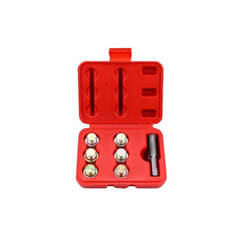 BestsQ Oil Drain Plug Tap Thread Repair Kit Oil Pan