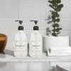2PCS Clear Dish Soap Dispenser for Kitchen with Rust Proof