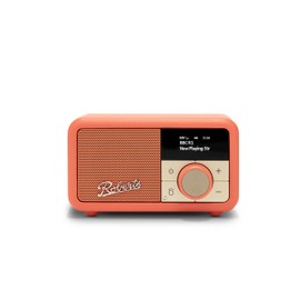Roberts PETITE2 FM/DAB/DAB+ Portable Radio, Bluetooth, Alarm, Pop Orange