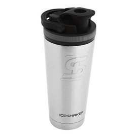 TERMO SHAKER ACERO acero inoxidable, marca ICE SHAKER, mantiene tu bebida por más tiempo a la temperatura que deseas.