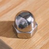 Glvaner M10-1.5 Thread Size (10 pcs) Stainless Steel Acorn Cap