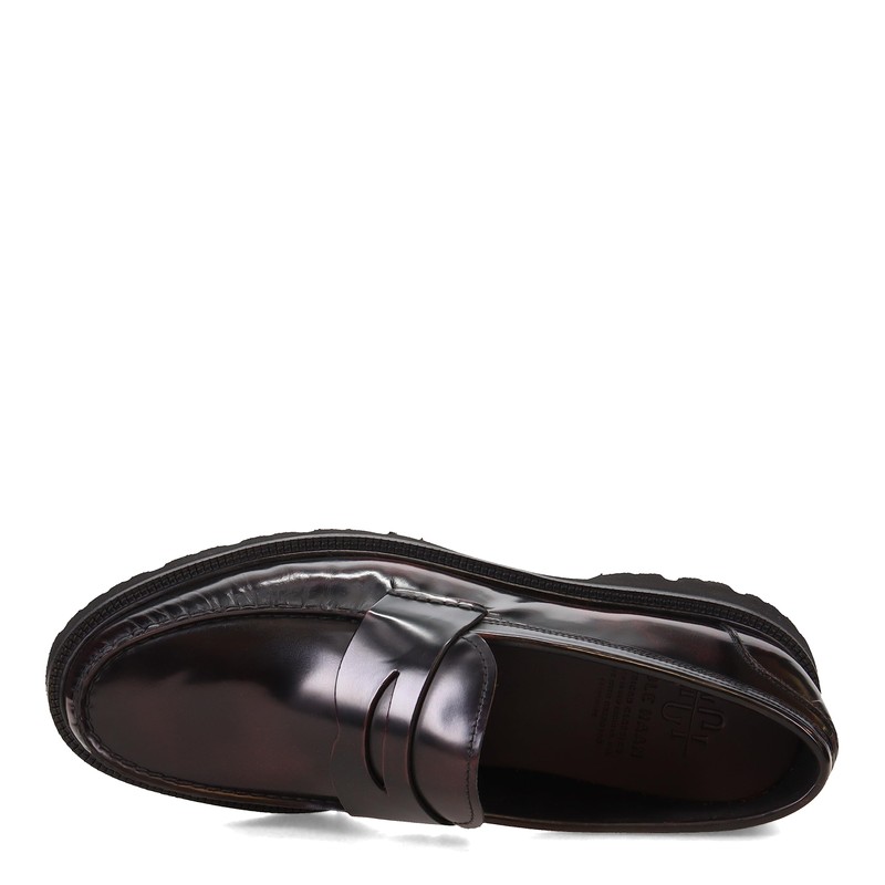 Cole Haan Men's American Classics Penny Loafer, Deep Burgundy/Black, 7