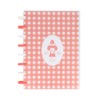 Sunstar Stationery S2642867 Mizutama Notebook, Ring Notebook, A5, Red