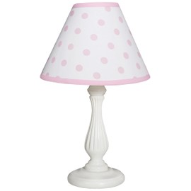 GEENNY OptimaBaby Pink Grey Chevron Lamp Shade Without Base