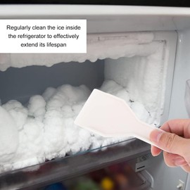 Ice Scraper for Fridge Freezer Ice Scraper Freezer Fridge Freezer Scraper Freezer Ice Scraper with Cleaning Cloth