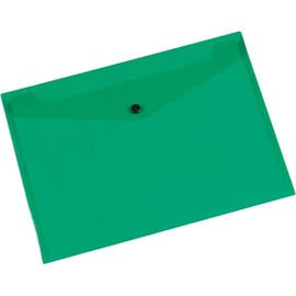 Q-Connect Doc Folder Polyprop A4 - GREEN