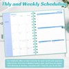 18 Month Year Diary, JAN2025-JUN2026 Weekly & Monthly Diary, A5