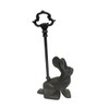 Treasure Gurus Heavy Cast Iron Rabbit Doorstop Carry Handle Door