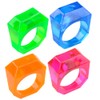 Rhode Island Novelty .75 Inch Plastic Crystal Rings 24 Rings