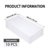 10-Pack White Ceiling Panel 4ft x 2ft (48in x 24in),