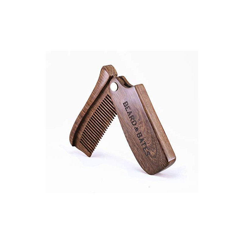 BEARD & BATES The Sandalwood Switchblade - El peine de