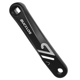 BUCKLOS Ebike Mountain Bike Square/Diamond/Hollow Crank Arm -152MM/170MM/175MM MTB Aluminum Bicycle CrankSet for Electric Bike/Road Bike/Commuter Bike/Exercise Bike/Fat Bike