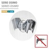 Wenko 22133100 Static-Loc Plastic Shower porte-pomme 9,5 x 5 x