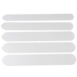 FTVOGUE Pack of 5 Translucent, Grain & Hole Punch Punch Set Positioning Punch Template DIY Tool for Belt Watch Strap Leathercraft Accessories