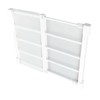 Tension Rod Shelf 14.2 Inch Width Nail Free Expandable Storage