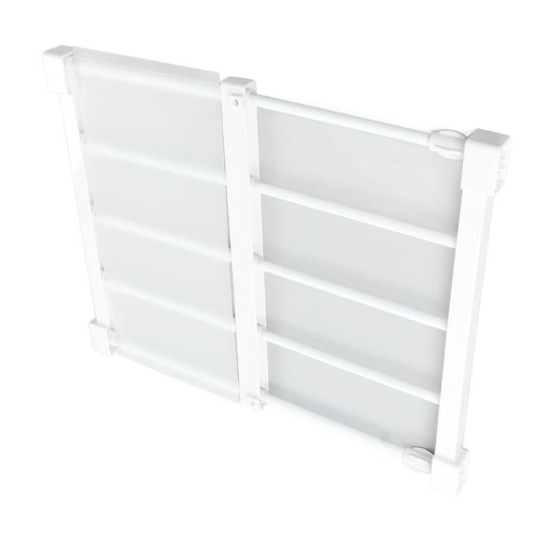 Tension Rod Shelf 14.2 Inch Width Nail Free Expandable Storage