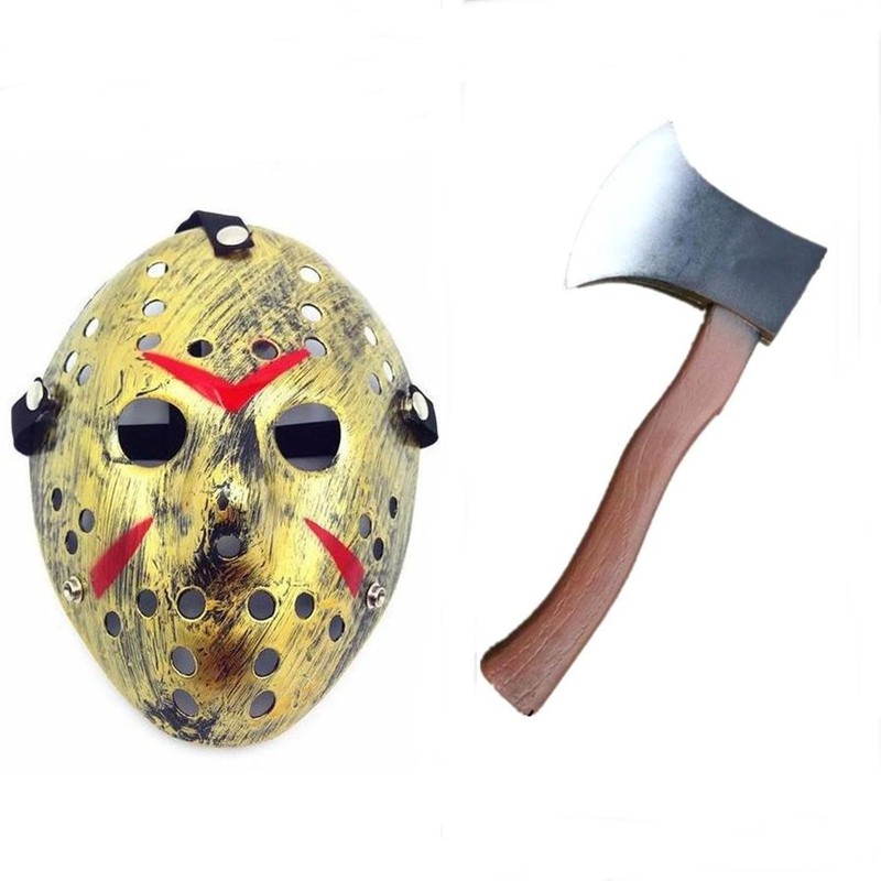 SCGEHA Jason Friday the 13th Mask Scary Horror Cosplay Halloween