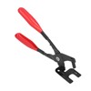 Iron Exhaust Pipe Rubber Pad Removal Plier 25 Degree Offset