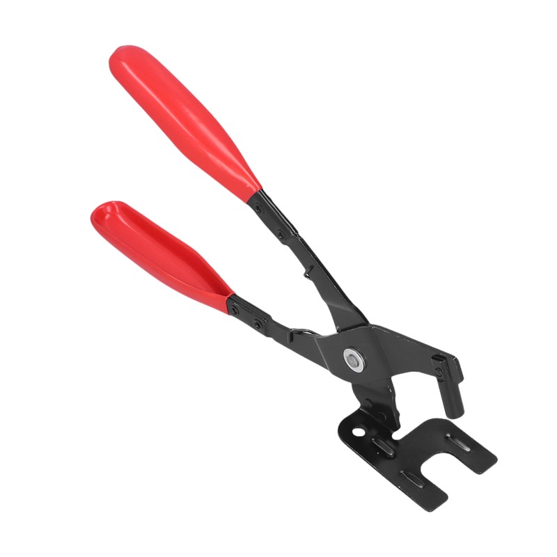 Iron Exhaust Pipe Rubber Pad Removal Plier 25 Degree Offset