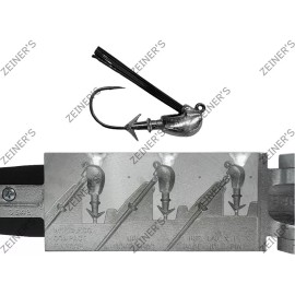 Do-It 3542 Weedless Compact Jig WCF-3-A - 3 Sizes 1/4, 3/8 and 1/2 oz