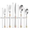 Mafier Luxury 20 Pieces 18/10 Stainless Steel Flatware set, Service