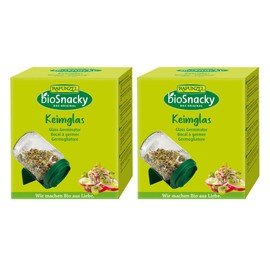 Rapunzel bioSnacky Germination Glass, Pack of 2