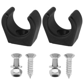 YINETTECH 2Pcs Nylon Boat Ladder Clips/Quick Release Spring Clamp/Mounting Canoe Kayak Oar/for Marine Kayak Boat Canoe Storage Clip Hardware Set Type-A