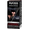 Syoss Color Coloration Hair Dye, 1_4 Blue Black Level 3 (3x 115 ml), Permanent Colouration for up to 10 Weeks of Colour Intensity and 70% Less Hair Breakage*