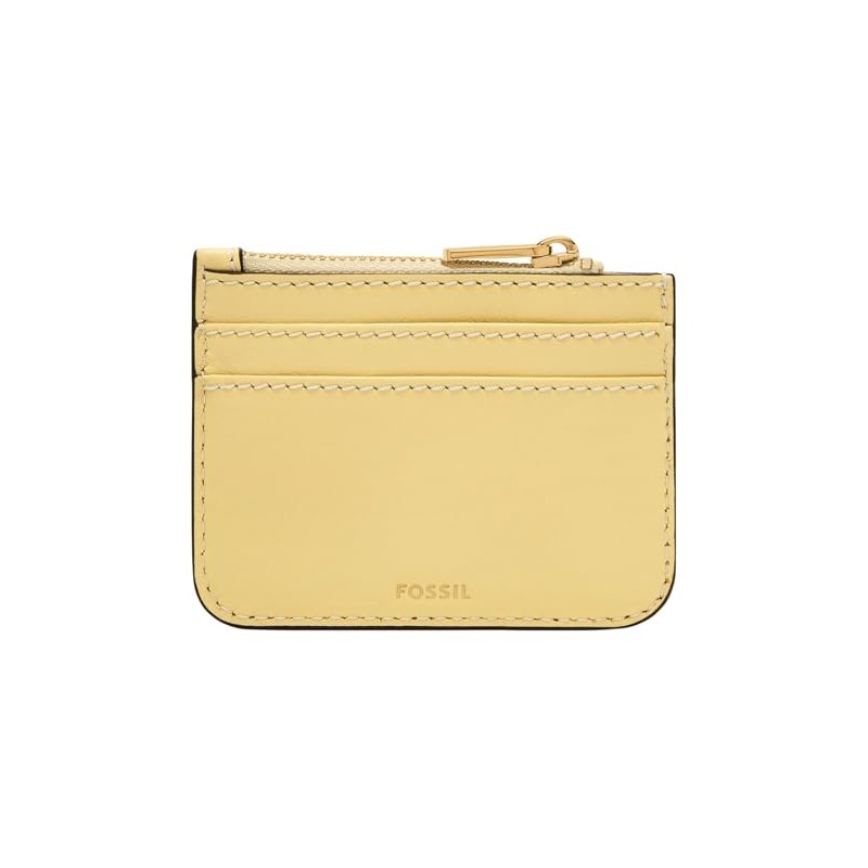 Fossil Lennox Leather or Polyester Purse for Women, cream white