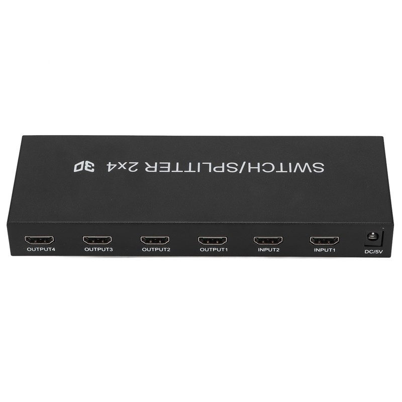 HD Multimedia Interface 2.0 Switch 2 in 4 Out UHD
