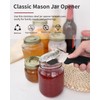 CYDW Mason Jar Opener Tool with Soft Touch Handle, No