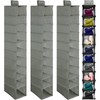 Kenning 4 Pack Hanging Shoe Shelves 10 Shelf Hanging Shoe