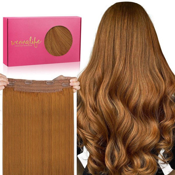 WENNALIFE Secret Hair Extensions Real Hair 40 cm 16 Inches