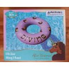 Afro Unicorn "Divine" Inflatable Pool Swim Ring Float 39” Purple