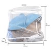 Sunbeam Mesh Intimates Delicate Wash Laundry Bag, White (Medium)