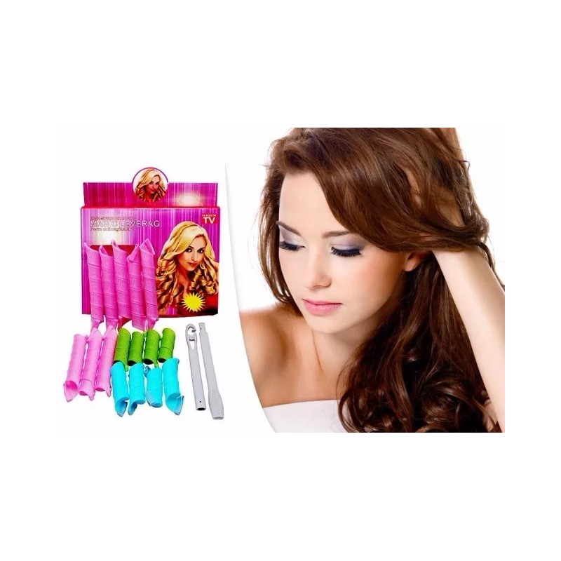 Superofertasmx Rizador Enchinador De Cabello Magic Leverag Curly Rizos