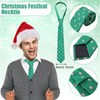 Suhine 3 Pcs Christmas Men 1980s Movie Costume Accessory Cardigan