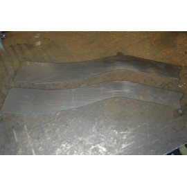 Queen City Fab 1932 Ford Frame Rear only Boxing Plates 32 chassis hot rod