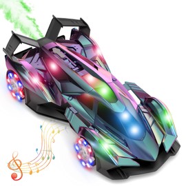 SASBSC Lambo Remote Control Car for Boys 4-7 8-12 Drift Rc Cars with 360° Rotation, Spray, Music & Lights 1:12 Rechargeable Rc Car Toys 10-12km/h Sport Race Toy Cars Gifts for Kids (Multi-Color)