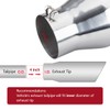 LCGP Diesel Exhaust Tip 4", 6" Outlet 18" Overall Length