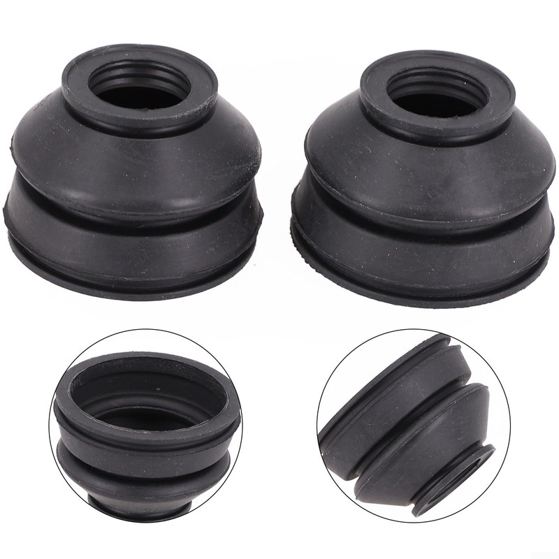 Ball Joint Maintenance with Rubber Dust Cover Set Includes Two