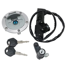 Ignition Switch Gas Cap Cover Seat Lock Key for Yamaha YZF R25 2015-2018 for Yamaha YZF R3 2015-2018 for Yamaha Ignition Switch Gas Cap Cover Seat Lock Key