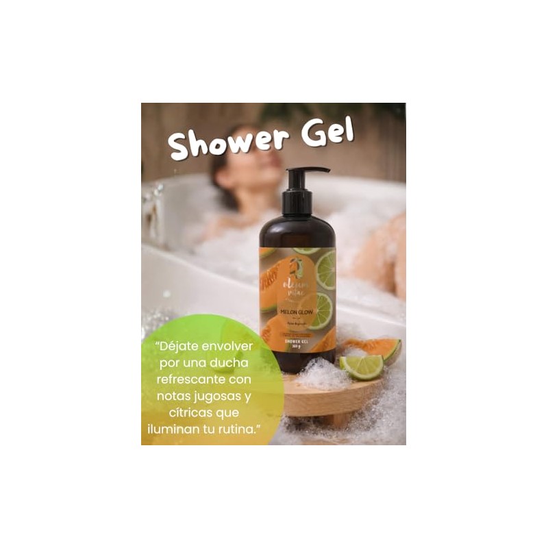 Oleum Vitae Kit Dúo Shower Gel Body Lotion Melon Glow