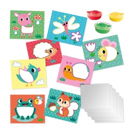 SES Creative 24925 Eco Finger Paint Cards Assorted Colours