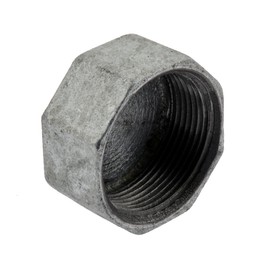 Sealing Cap End Cap with Internal Thread Rp 1 Inch 25 Bar Malleable Cast Iron Galvanised